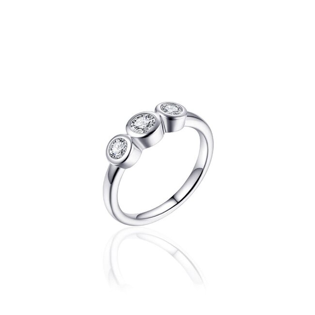 Gisser jewels zilver ring dames r378