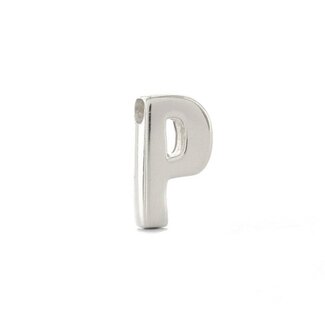 Imotionals Imotionals zilveren hanger letter p