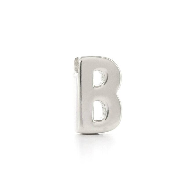 Imotionals Imotionals zilveren hanger letter b