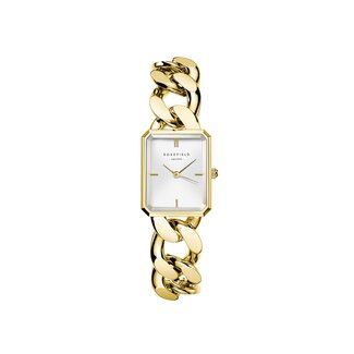 Rosefield Rosefield - The  Octagon  XS  Chain  Watch Studio Edition White Gold