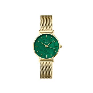 Rosefield Rosefield - Small Edit Emerald Mesh Gold