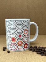 Ferdina Art Studio Mug - Hexagons