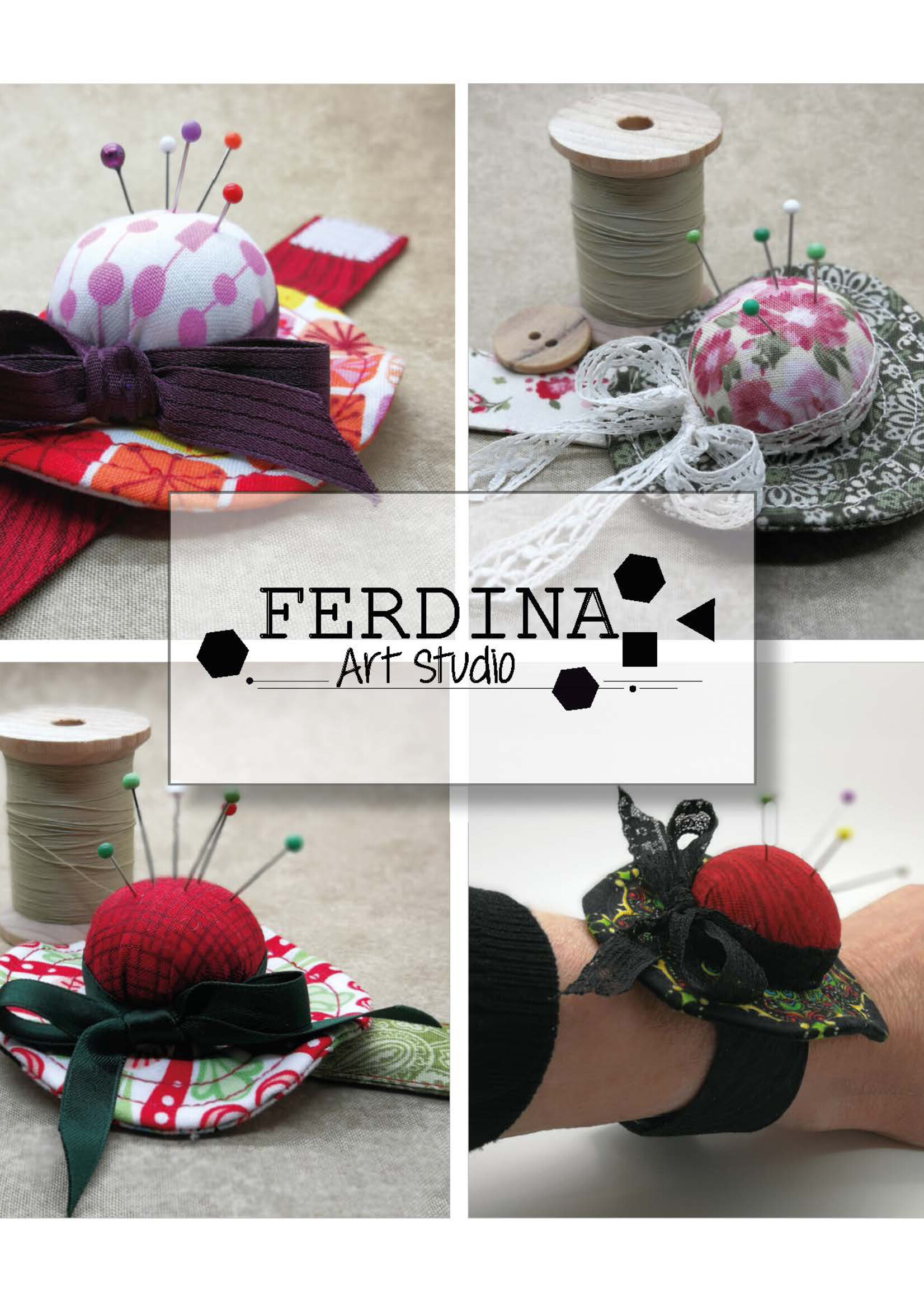 Ferdina Art Studio Francisca speldenkussen patroon