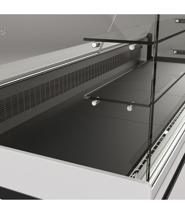 Diamond Gekoelde uitstaltoonbank EN & GN, lage ruit , geventileerd, zonder reserve