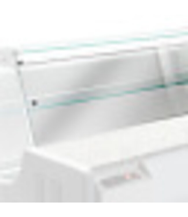 Diamond Gekoelde vitrinetoonbank, statisch, ladensysteem, zonder reserve - ZWART