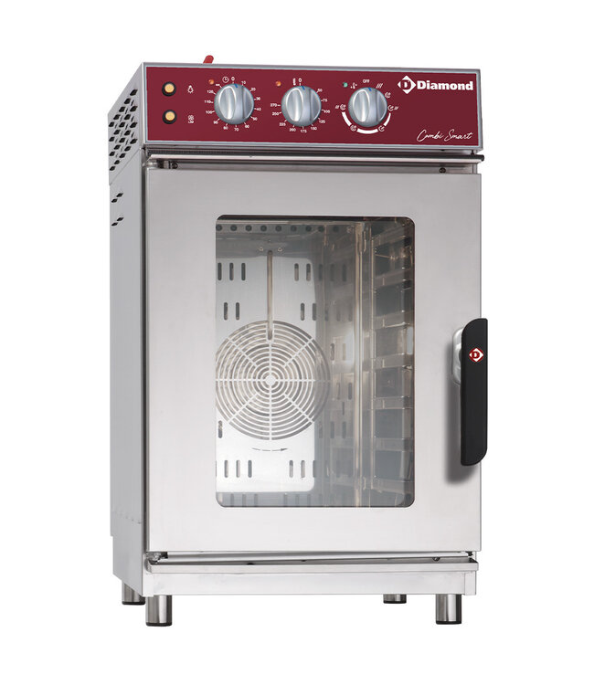 Diamond Elektrische oven stoom/convectieoven, 7x GN1/1 mechanisch