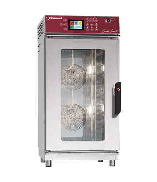Diamond Elektrische oven stoom/convectieoven, 11x GN1/1 Touch Screen + Auto-Cleaning
