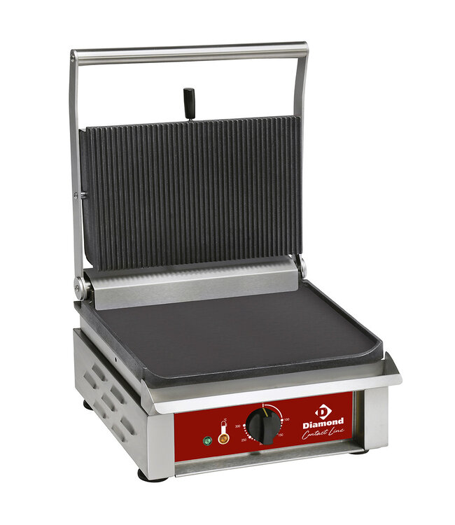 Diamond Contact grill MEDIUM, geëmailleerde platen