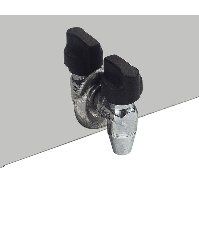 Diamond Elektrische friteuse tafelmodel 2x 10 liter + aftapkraan