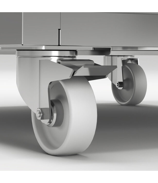 Diamond Vrieskast geventileerd 1400 liter, 2 deuren GN 2/1, op wielen