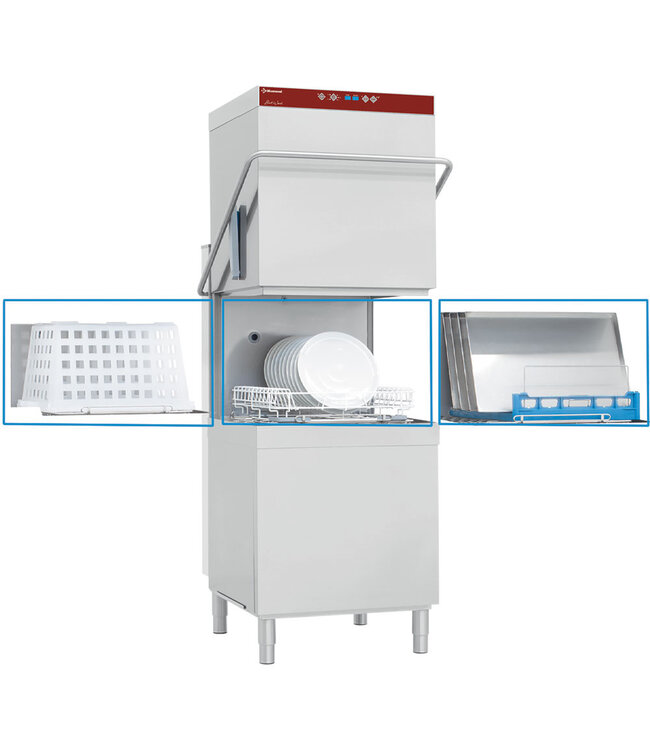 Diamond Vaatwasser met kap compleet, samengesteld uit :