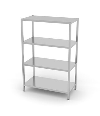 HENDI Opbergrek met 4 planken