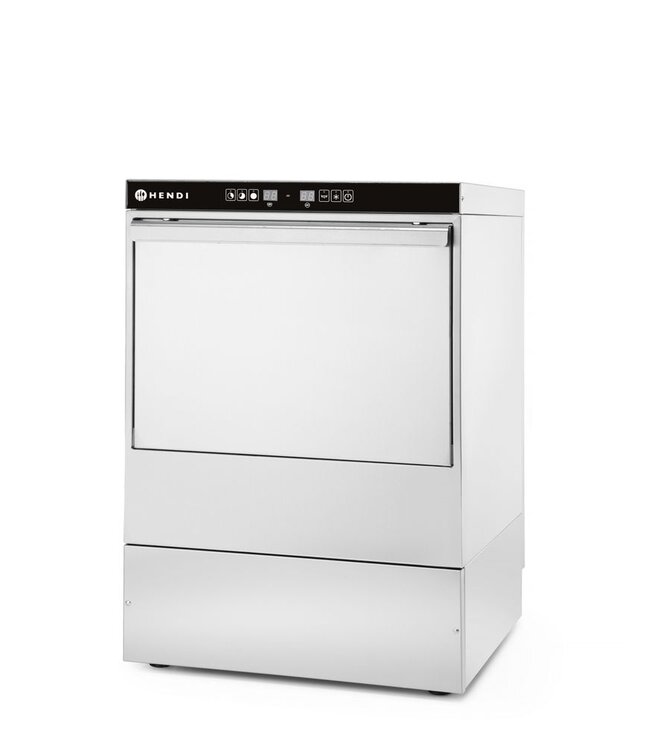 HENDI Vaatwasser 50x50 - elektronische bediening, HENDI, 400V/6600W, 576x645x(H)837mm