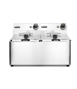 HENDI Friteuse Kitchen Line - 2x 8L