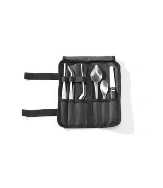 HENDI Chef opmaak set, 6 stuks, geborsteld