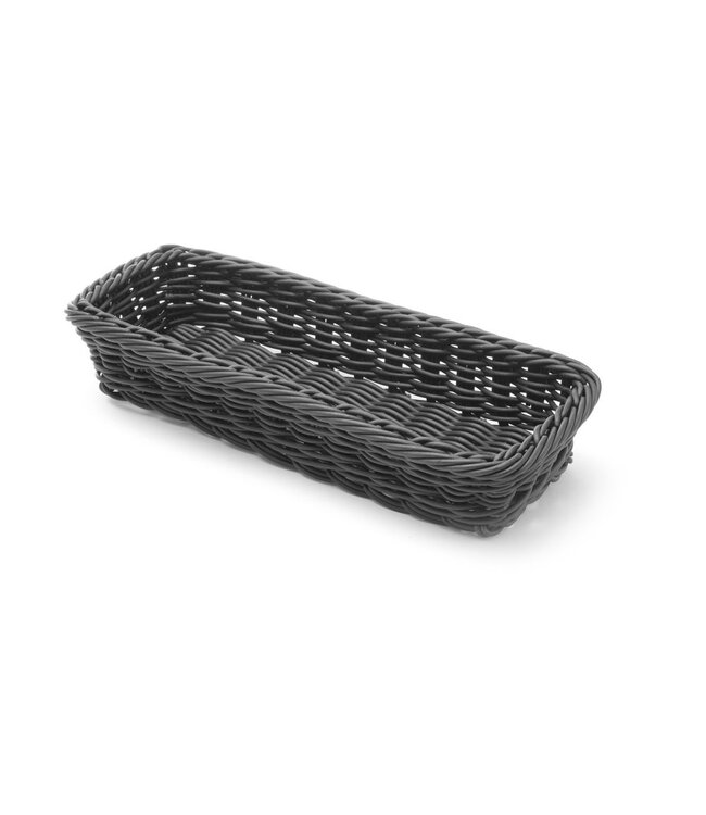 HENDI Bestekmand, HENDI, Zwart, 270x100x(H)45mm