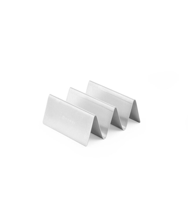 HENDI Taco houder, HENDI, 2 vakken, 135x115x(H)50mm