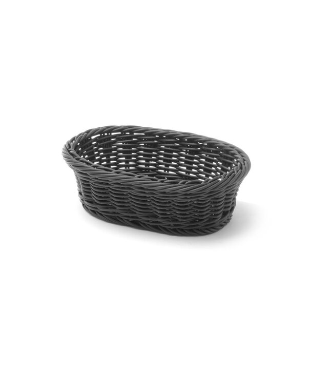 HENDI Broodmand ovaal, HENDI, Zwart, 190x120x(H)60mm