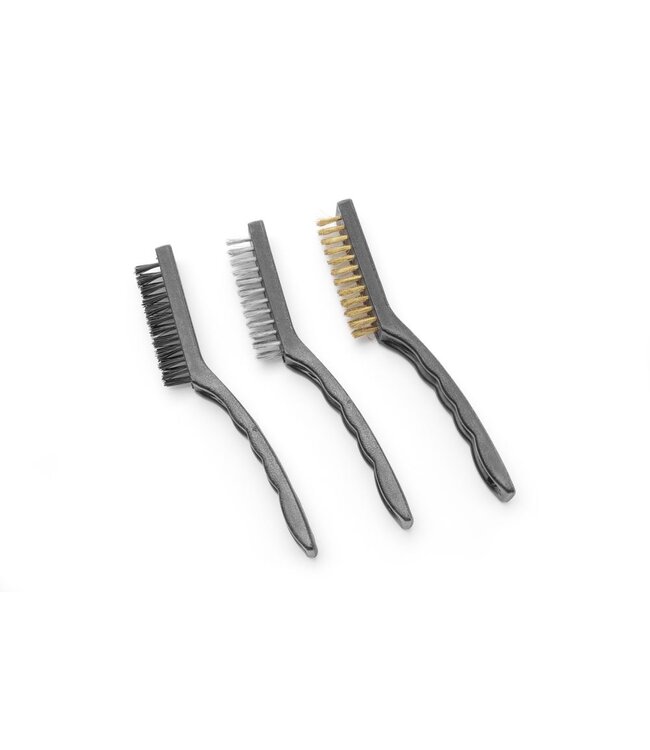 HENDI Staalborstel set smal - 3 st., HENDI, 3 st., (L)230mm