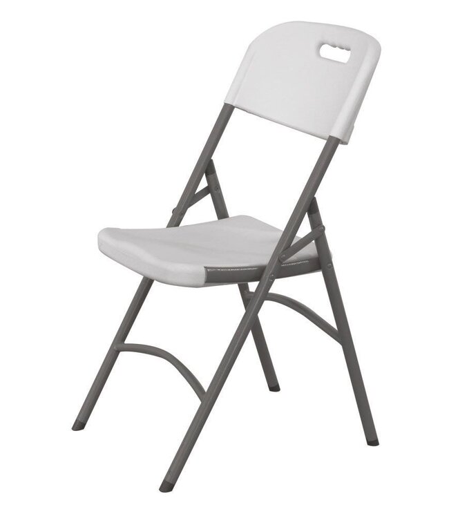 HENDI Catering stoel, HENDI, Max. belasting 180 kg., Wit, 540x440x(H)840mm