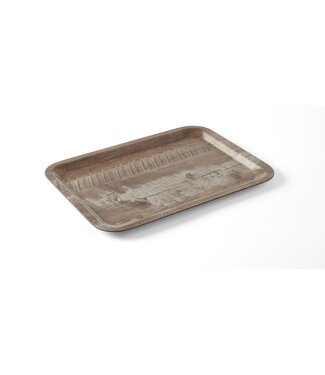 HENDI Dienblad van melamine met hout bedrukking