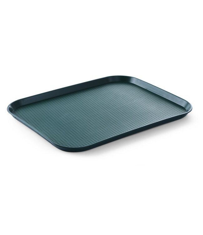 HENDI Fastfood dienbladen large, HENDI, Groen, 350x450x(H)20mm