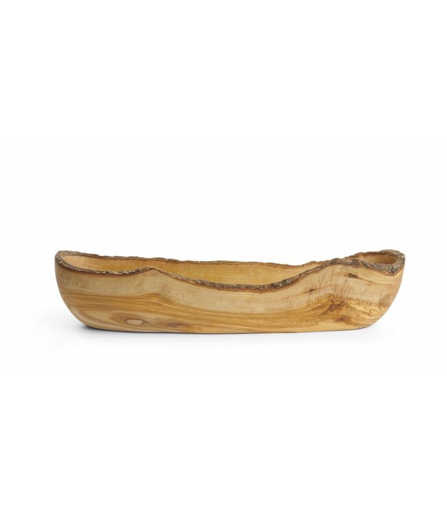 HENDI Kom olijfhout langwerpig, HENDI, 400x90x(H)80mm