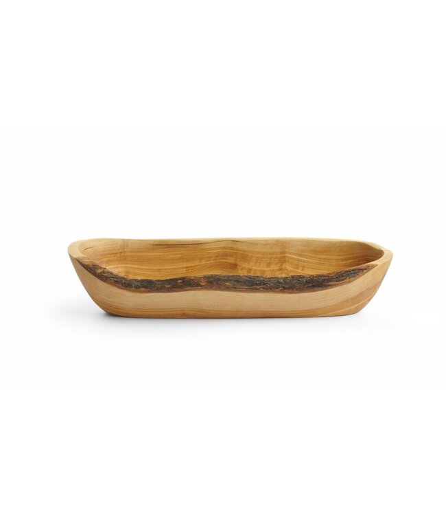 HENDI Kom olijfhout langwerpig, HENDI, 300x95x(H)60mm