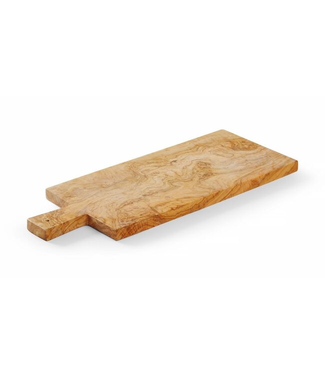 HENDI Serveerplank olijfhout, HENDI, 480x190x(H)22mm