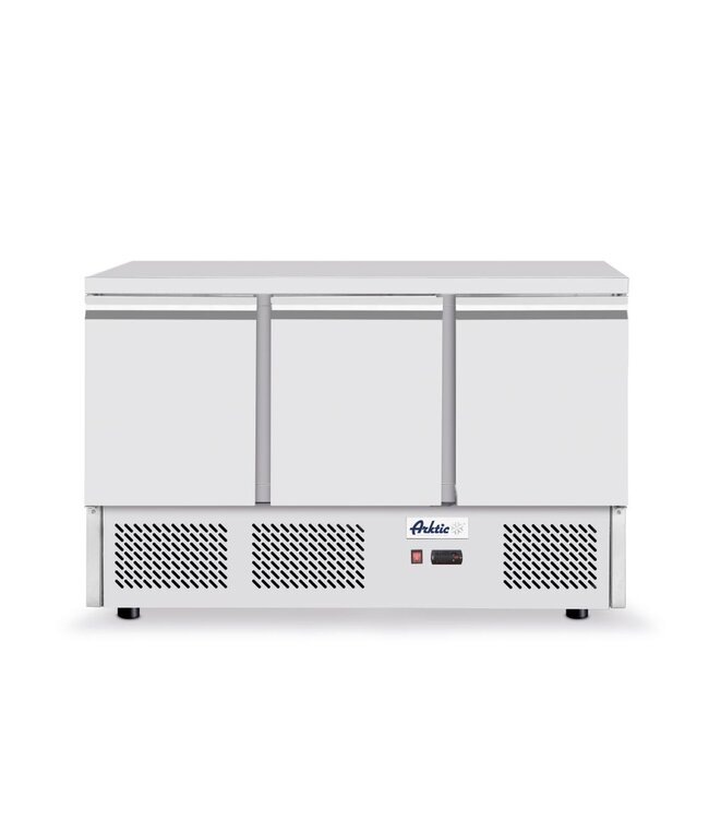 Arktic Koelbank met 3 deuren Kitchen Line 380L, Arktic, 230V/220W, 1375x700x(H)890mm