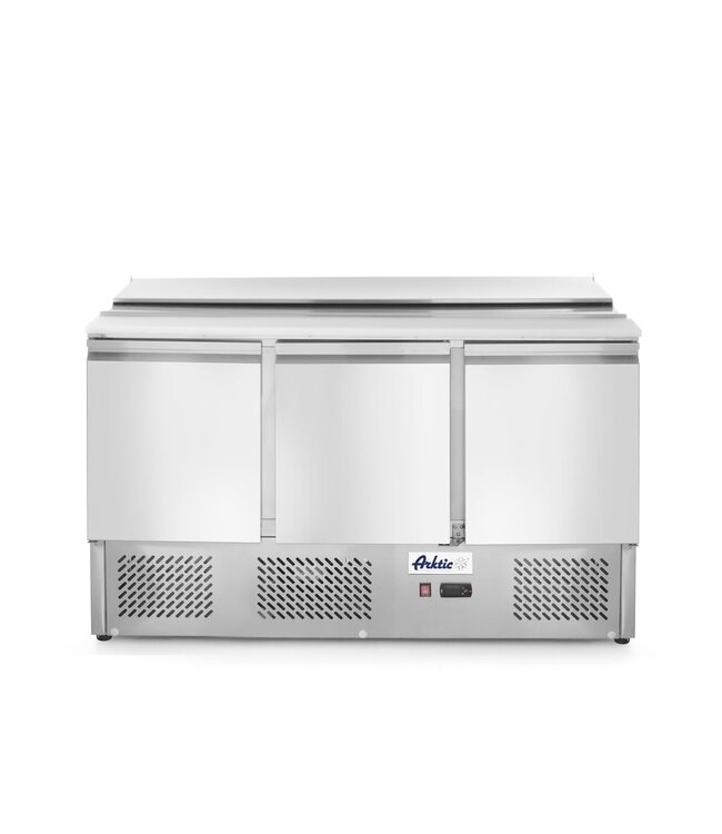 Arktic Saladette met 3 deuren 380L, Arktic, 230V/310W, 1390x702x(H)1205mm