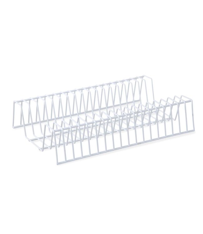 HENDI Rek voor 18 groentesnijder messen, HENDI, 400x250x(H)90mm
