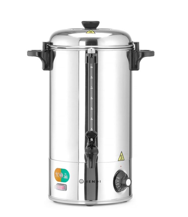 HENDI Warme dranken ketel, HENDI, 9L, Zilver, 230V/2200W, 370x332x(H)472mm