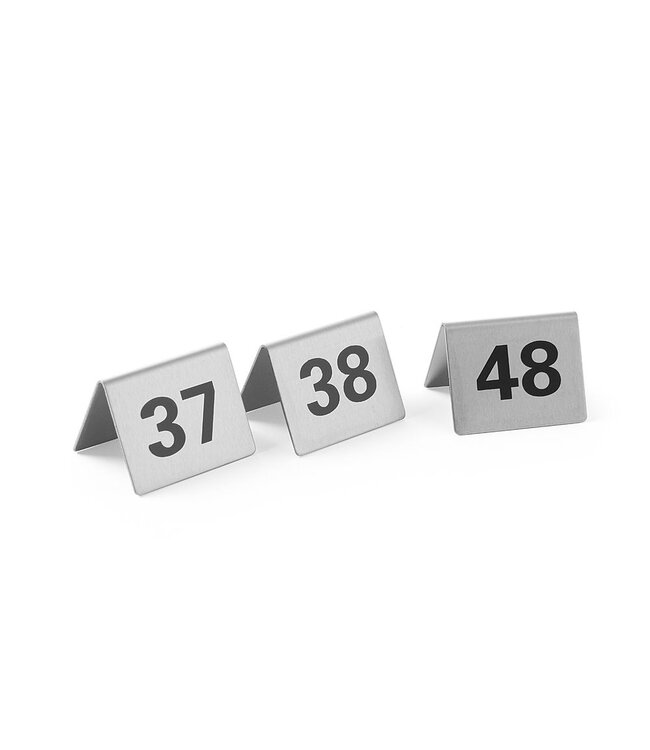 HENDI Tafelstandaard nummers, HENDI, Nummers 37-48, 50x35x(H)40mm