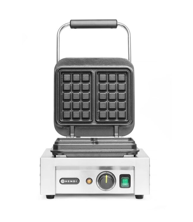 HENDI Wafelmaker 'Brussels', HENDI, 230V/2200W, 330x520x(H)560mm