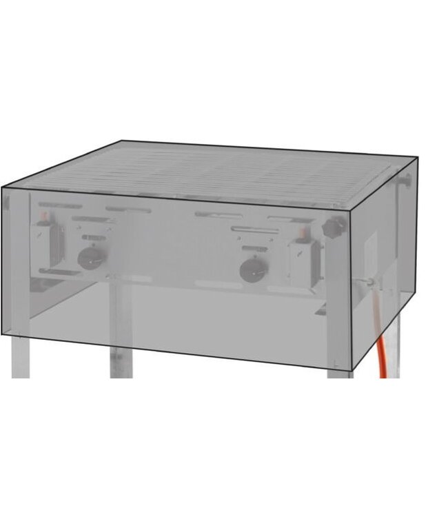HENDI Afdekhoes, HENDI, Grill- / Roast- Master Maxi 154717 154878, 720x560x(H)360mm