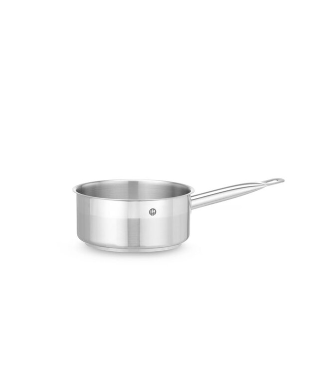 HENDI Steelpan - zonder deksel, HENDI, Profi Line, 2L, ø180x(H)80mm
