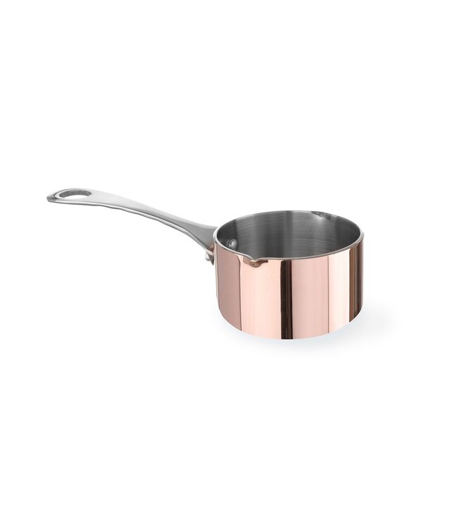 HENDI Steelpannetjes met schenktuit, HENDI, 0,05L, ø50x(H)30mm