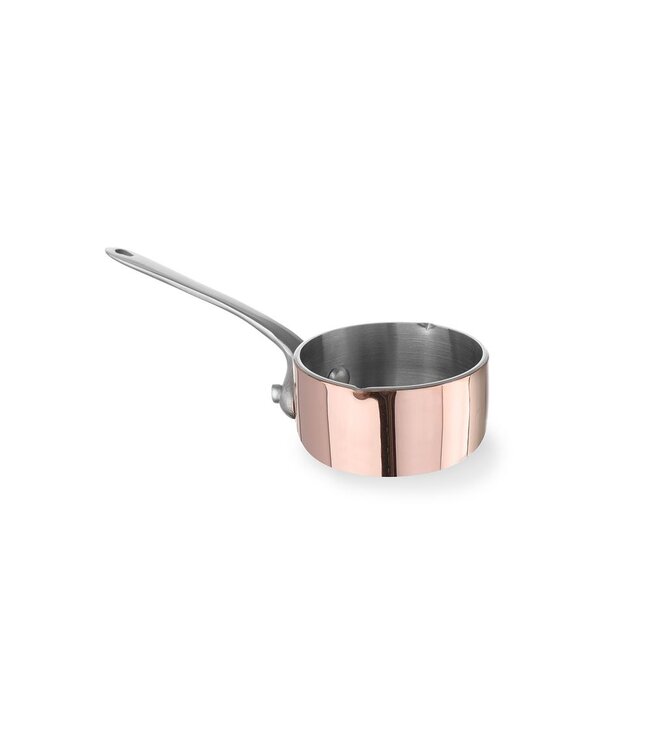 HENDI Steelpannetjes met schenktuit, HENDI, 0,26L, ø85x(H)50mm