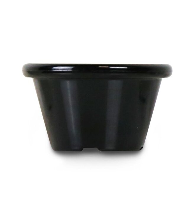 HENDI Ramekin - 12 st., HENDI, 0,045L, Zwart, 12 st., ø60x(H)35mm