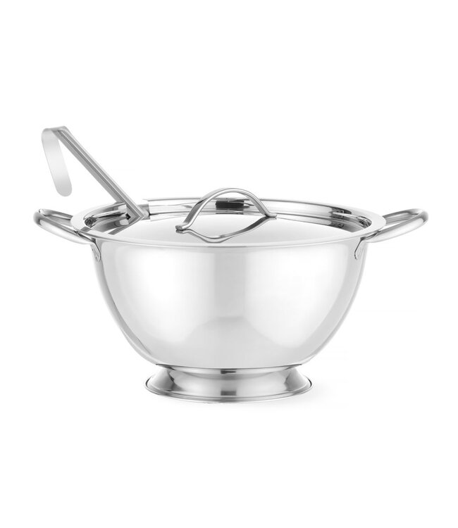 HENDI Soep tureen, HENDI, 2,7L, ø270x(H)175mm