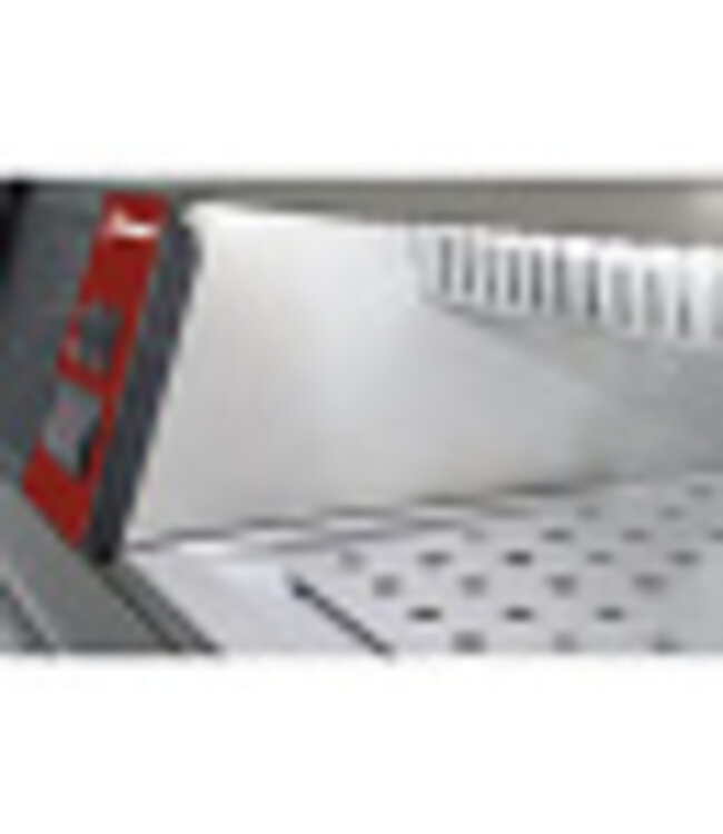 Diamond Gekoeld uitstalraam voor sushi, dubbele geperforeerde bodem (inclusief)