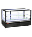 Diamond Warmte vitrine EN of GN, geventileerd, 2 niv., ZWART
