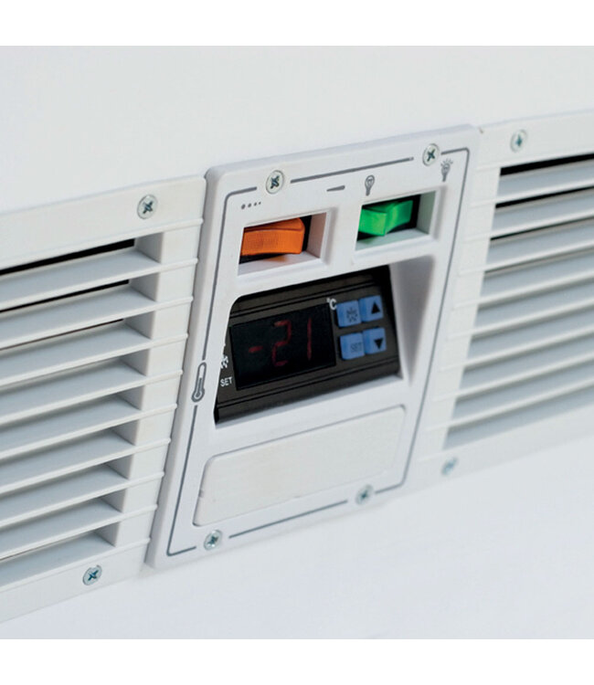 Diamond Panoramische diepvriezer 2 compressoren 1 temperatuur