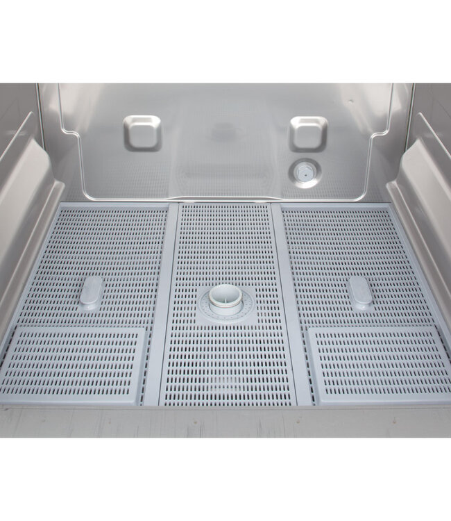 Diamond Glazenwasser mand 400x400 mm + afvoerpomp