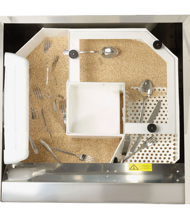 Diamond Poliermachine voor bestek, 7000-8000 st./u