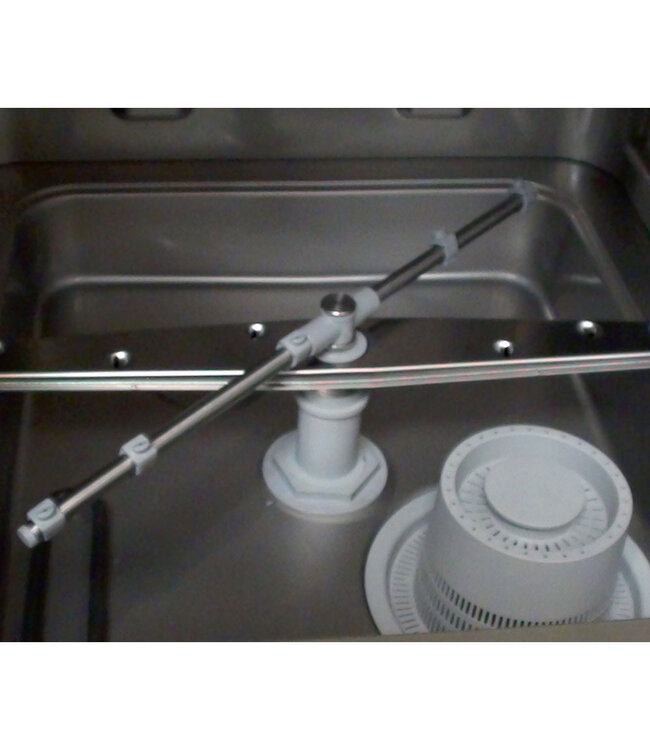 Diamond Glazenwasser vierkante mand 400x400mm + anti-vervuiling voorziening type AB (Break Tank)