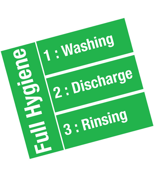 Diamond Vaatwasser mand 500x500mm "Full Hygiene"