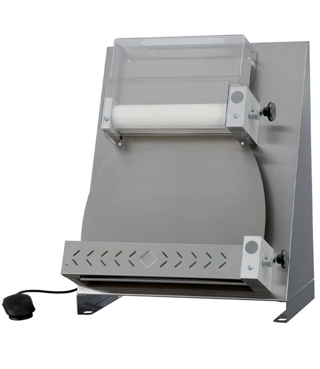 Diamond Pizzaroller Ø 420 mm, 2 rollen "Linear", in R.V.S.