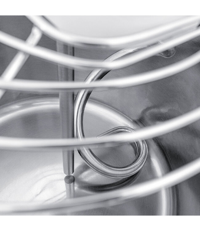 Diamond Spiraalkneder 22 Liters, timer, op wielen